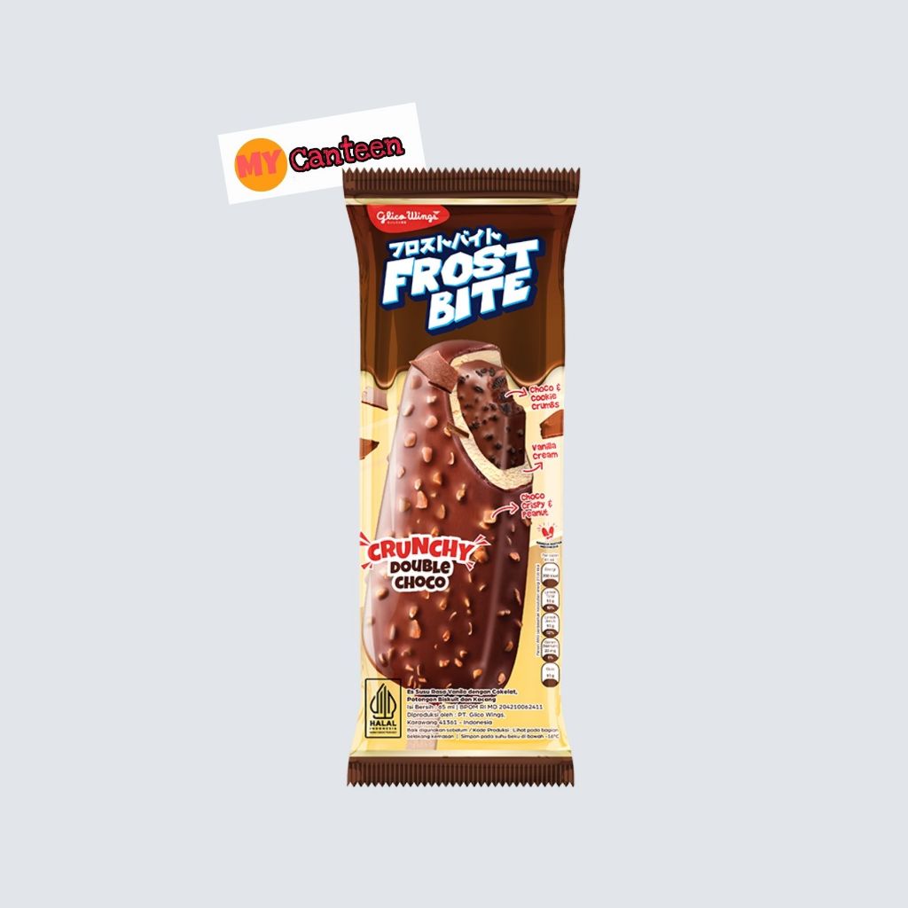 

Ice Cream Glico Wings Frosbite Crunchy Double Choco