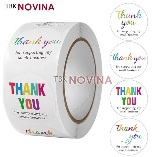 

[KODE 210] Stiker ANAK / Thank You / Label Segel Thank You