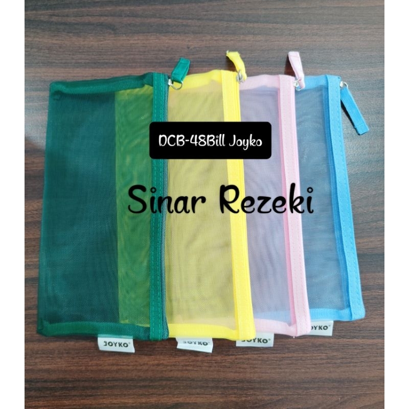 

1 buah!! DCB-48Bill!!Dompet pensil joyko warna warni/kotak pens resleting/dompet resleting joyko