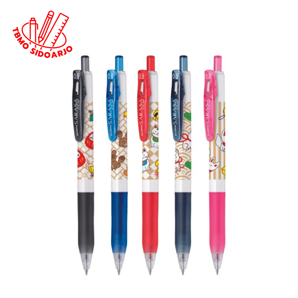 

TBMO Zebra Sarasa Pulpen Gel Goodluck Series 0.5mm - Per Pcs