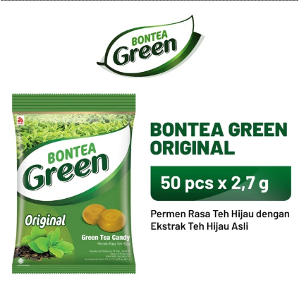 

WP - Permen Bontea Green 1 pack (50Pcs)
