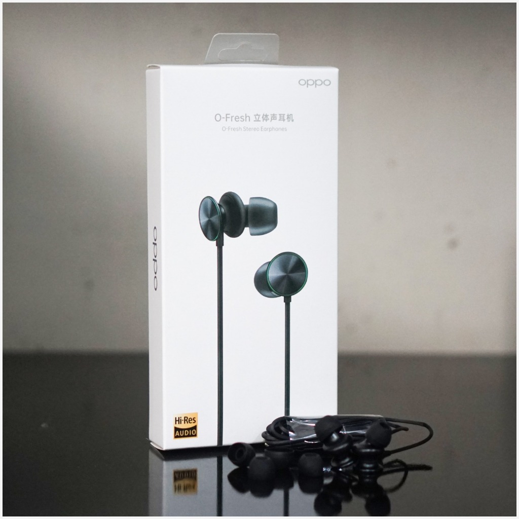 HF / HEADSET ORI 100% OPPO MH151 O-FRESH BLACK