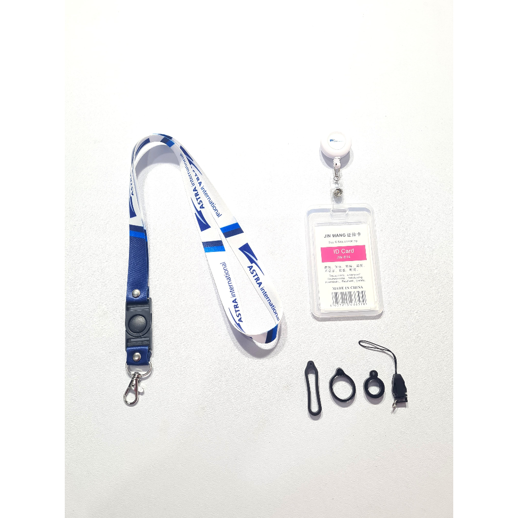

BISA SATUAN Lanyard Astra internasional / astra cetak 2 sisi ukuran 2cm Lanyard Custom Satuan Murah