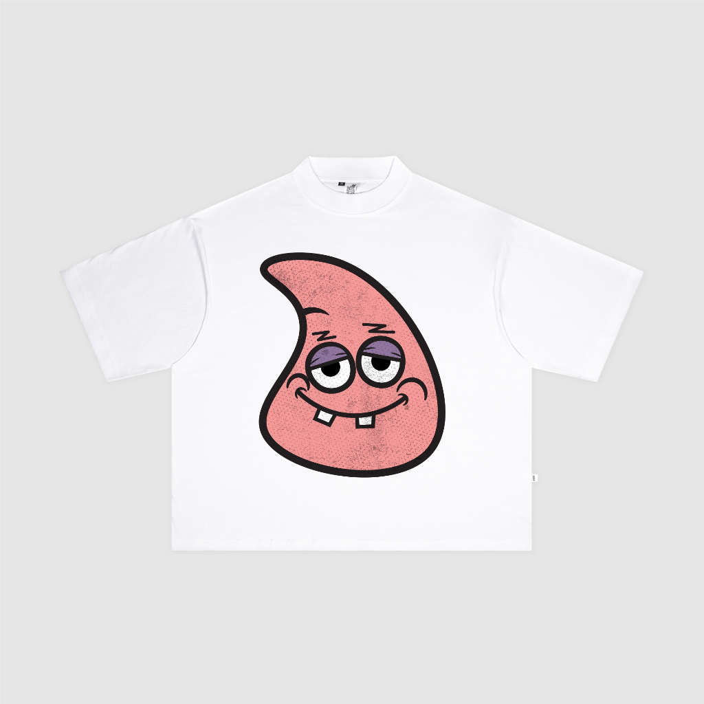 Exhale Apparel Boxyfit Tshirt Patrick Star