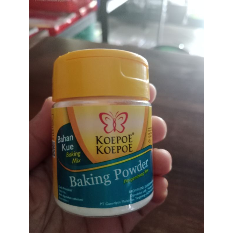 

BAKING POWDER KOEPOE KOEPOE 45 grm