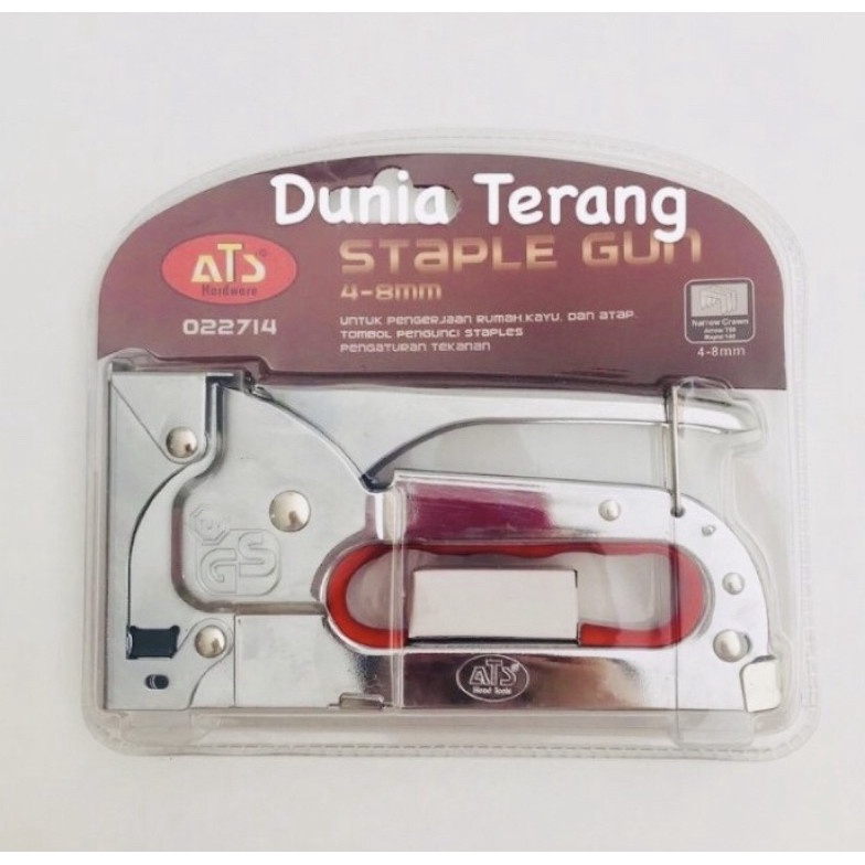 

KODE V74R Staple Gun Tacker ATS 48mm Tembakan Staples Stapler Hekter Heckter Jok