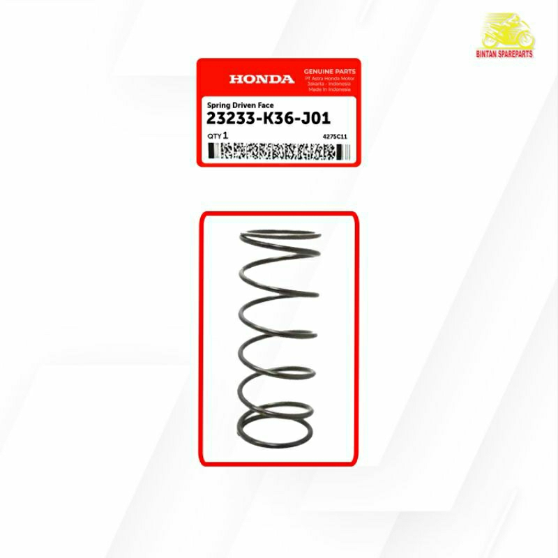 Per CVT Spring Driven Face 23233 K36 J01