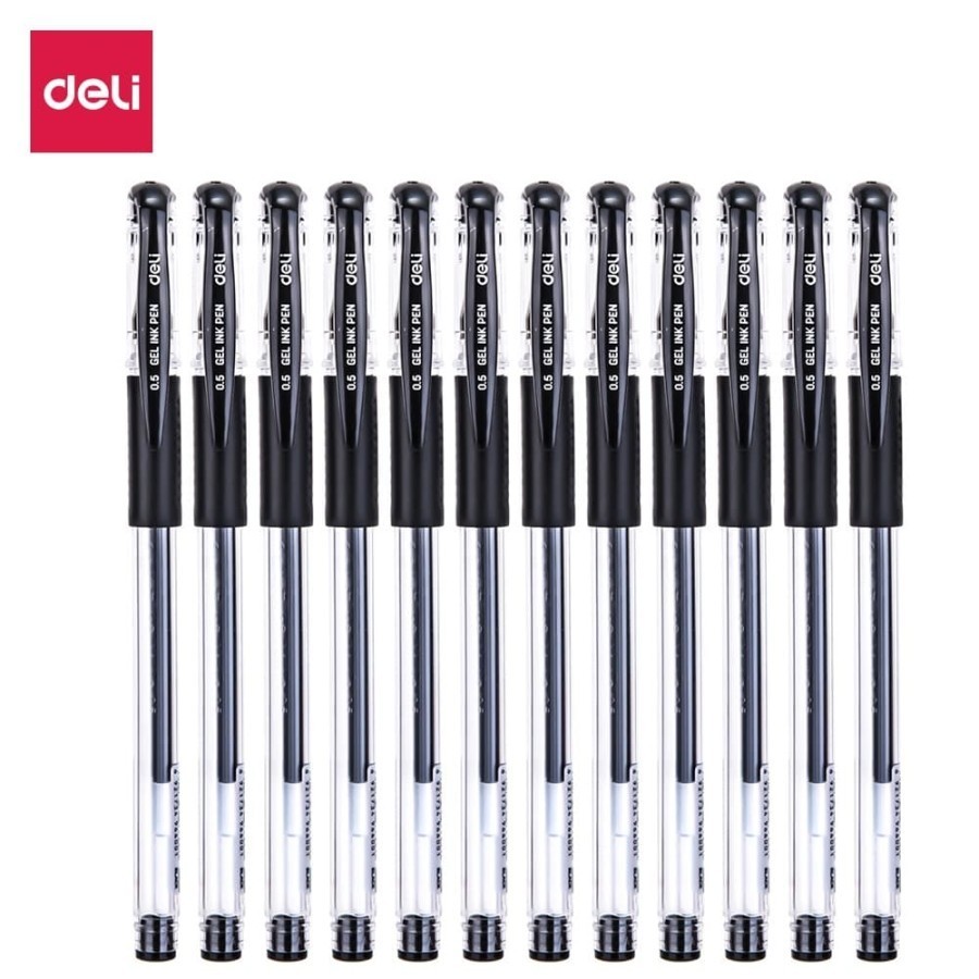 

Gel Pen Deli Daily E6600S 0.5mm (1 pack = 12 pcs)