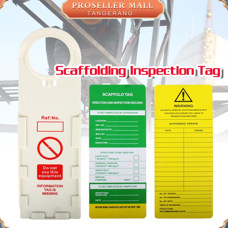 

KODE L54K Scaffolding Inspection Tag 1 Tag 1 Holder