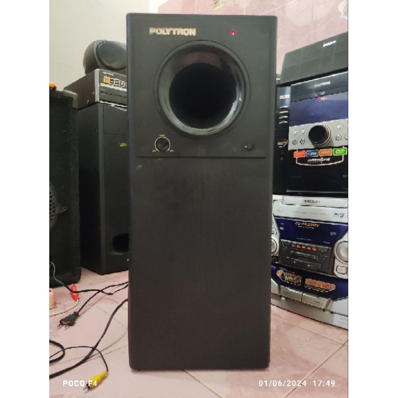 BAZOOKA subwoofer politron psw 500i
