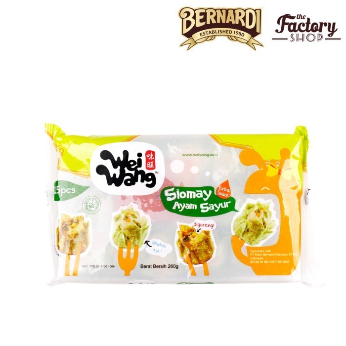 

WEIWANG SIOMAY AYAM SAYUR 15PCS