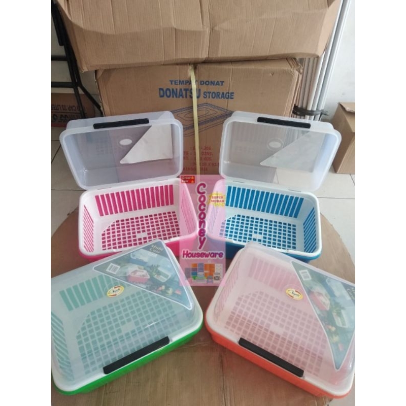 Rak Piring Tutup / Box Piring Nagata 609 / Tempat Piring / Tempat Serbaguna