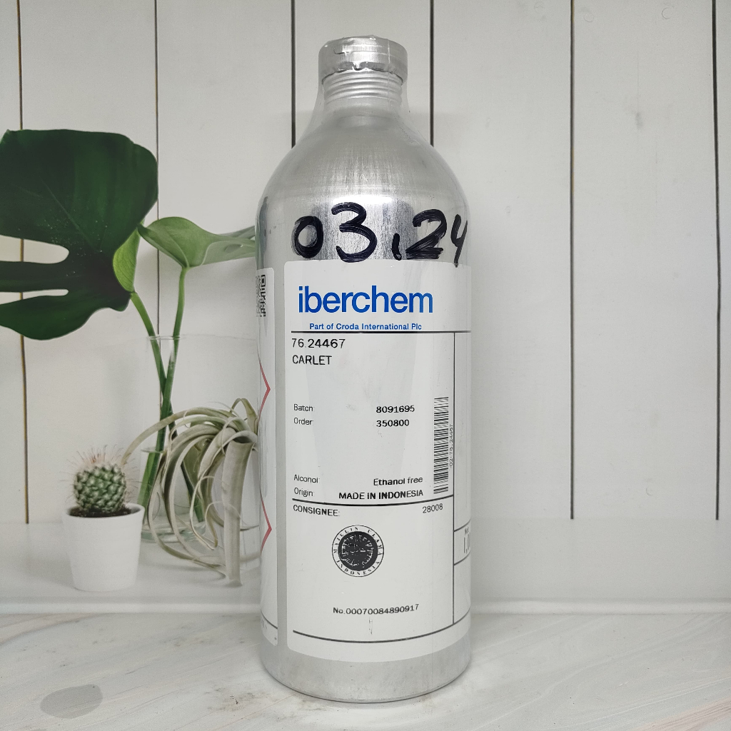 CARLET BY IBERCHEM ( in the line of SCARLET CACHAREL ),BIBIT PARFUM KEMASAN SEGEL (1 KG), REPACK (50