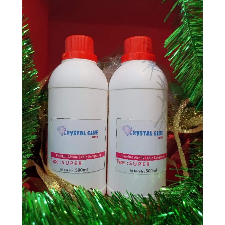 

Ready Lem akrilik Lem acrylic crystal glue super 5mlsuntikan