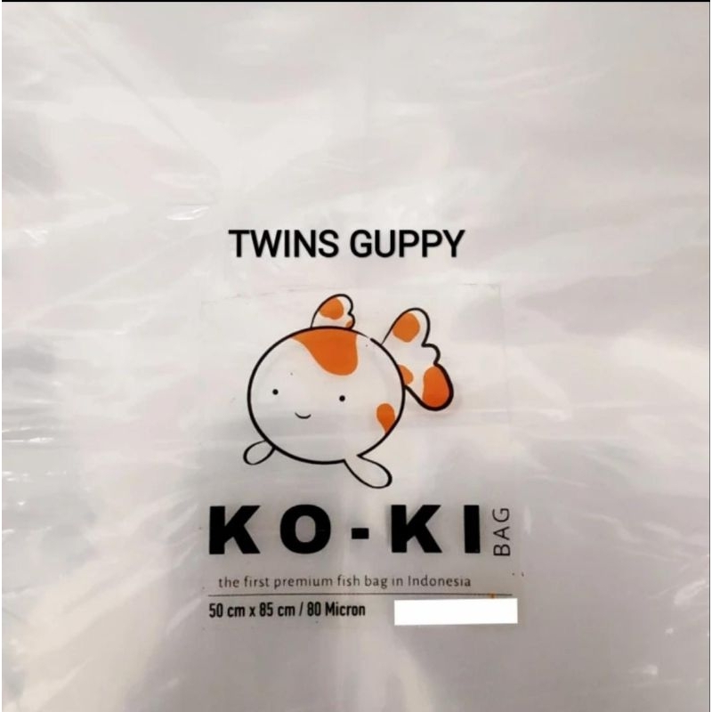 Plastik Ikan Koki Koi Manfish Premium 80 Micron