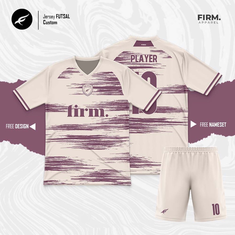 JERSEY SEPAKBOLA/FUTSAL CUSTOM FULL PRINTING SUBLIME FREE NAMA DAN NOMOR PUNGGUNG STELAN Kaos jersey