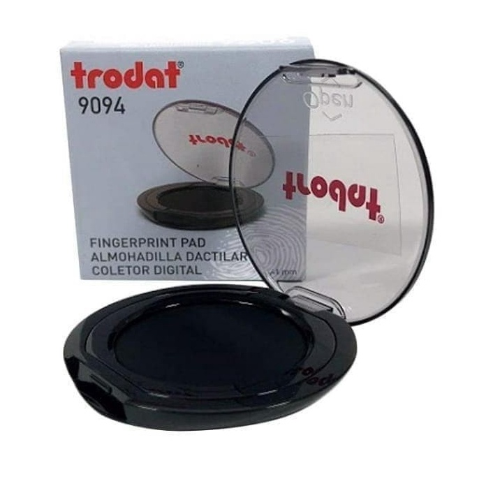 

KODE K86N TRODAT Fingerprint PAD 994 Cap Bak Stempel Sidik Jari BLACK HITAM Notaris