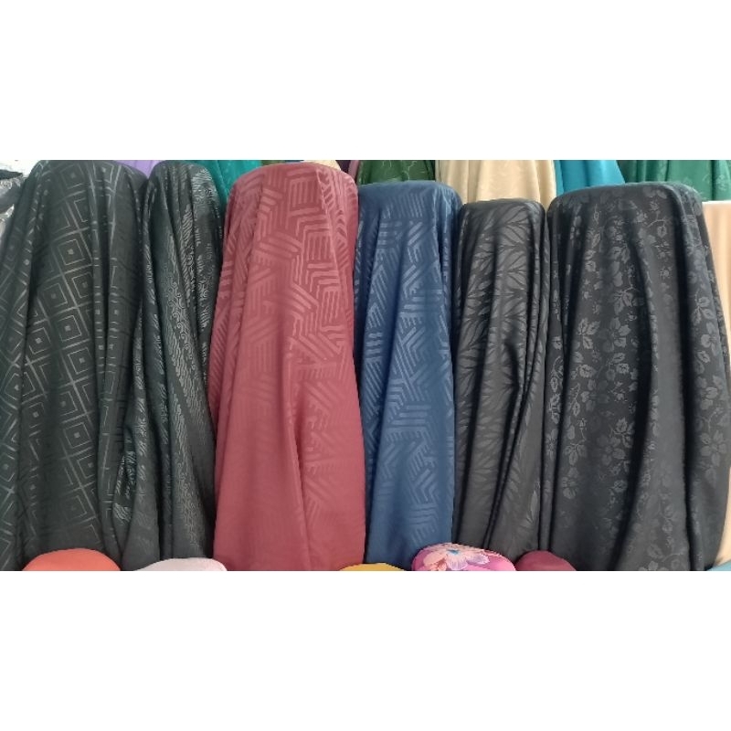 KAIN/wollpeach embos/motif harga per ½ meter (50cm