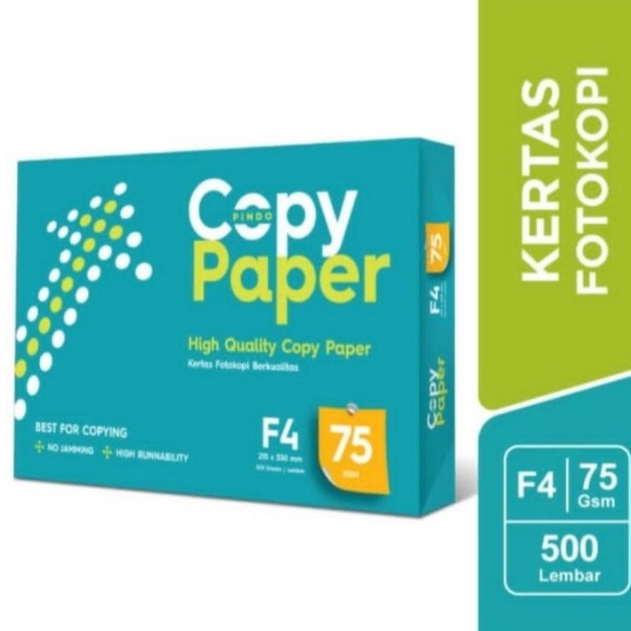 

Best Terlaris Kes HVS F4 75Gram Kes HVS Copy Paper Kes Fotocopy Print Paper