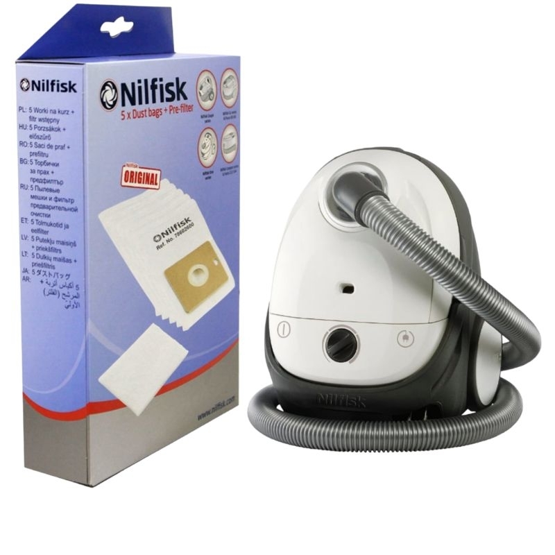 KANTONG DEBU NILFISK ONE . KANTONG DEBU NILFISK . DUST BAG NILFISK ONE . DUAT BAG NILFISK . FILTER N