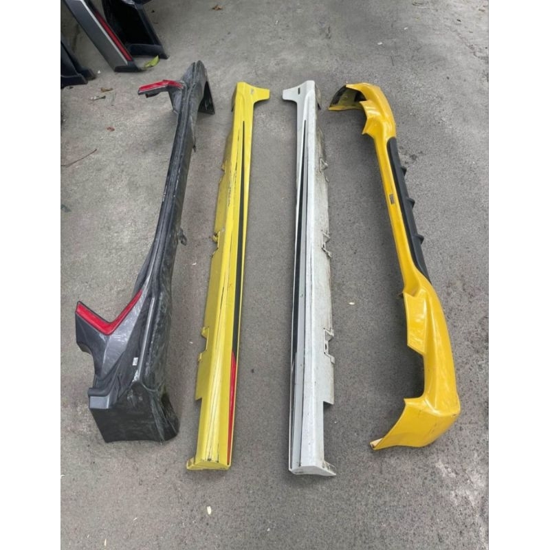 bodykit agya GR sport 2021 2022 set original