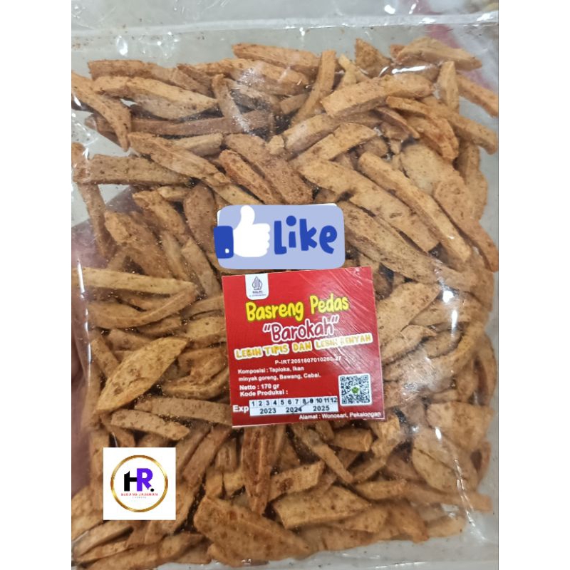 

stik basreng pedas / jajanan / cemilan / snack / makanan ringan