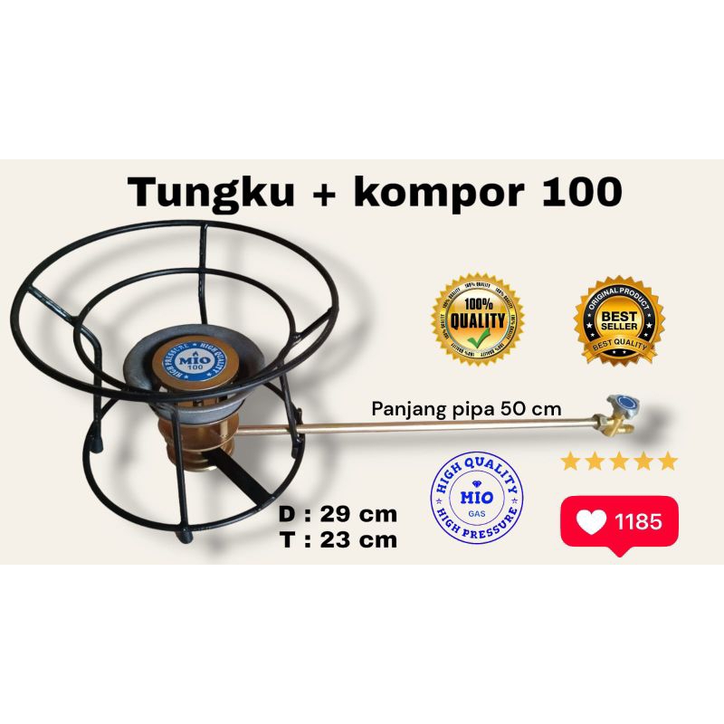 Ready..! Tungku + kompor semawar No. 100 ( tungku lebih besar)