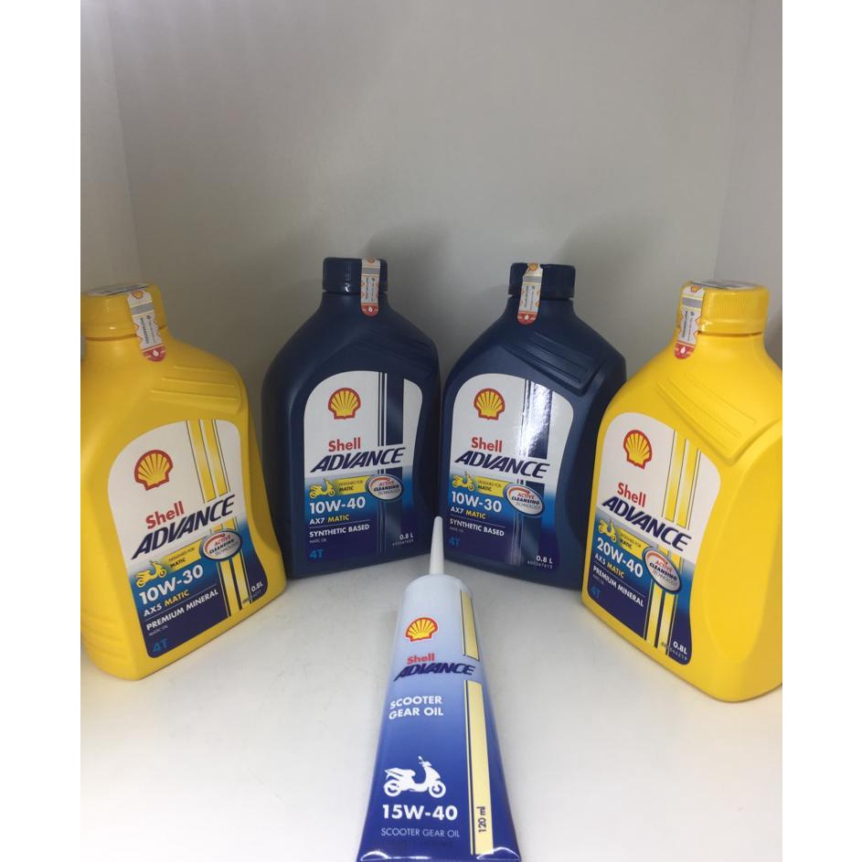 Shell Advance Scooter Matic Series Varian isi 8ML Shell Advance AX5 Scooter 13 Shell Advance AX7 Sco