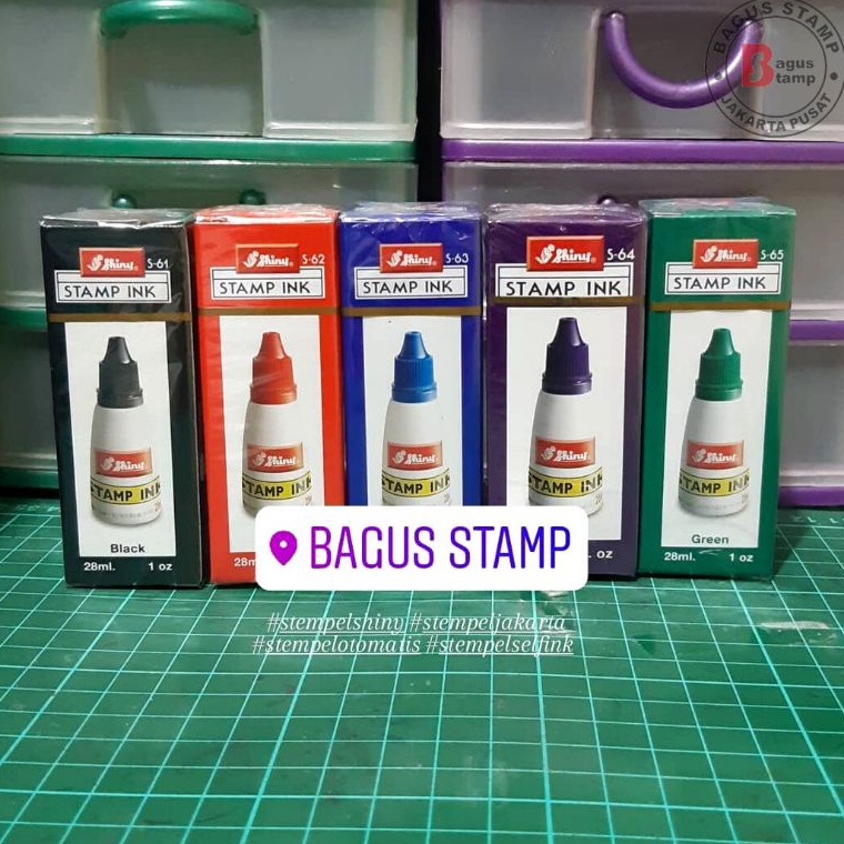 

KODE N94X Tinta Stempel Self Ink Otomatis Shiny