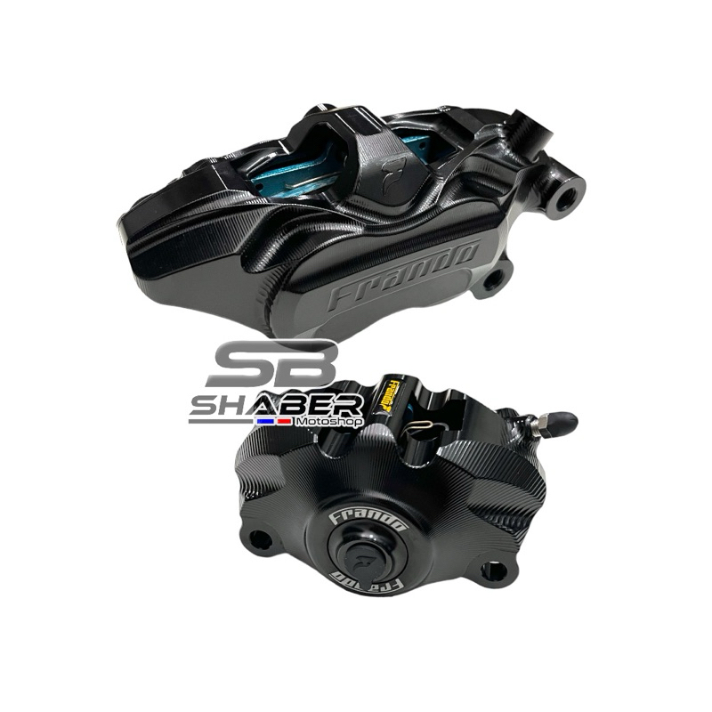 Kaliper 4Piston Billet Frando 540GT 2Piston BIllet Monobloc Black