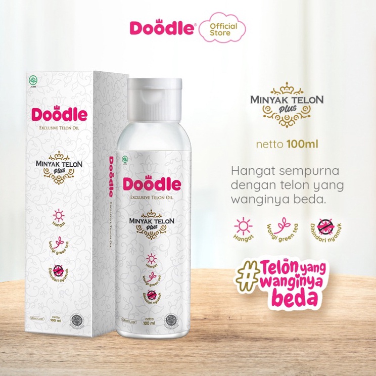 

Sentuhan Personal Doodle Minyak Telon Greentea Ukuran 1 ml Original untuk bayi anak dewasa