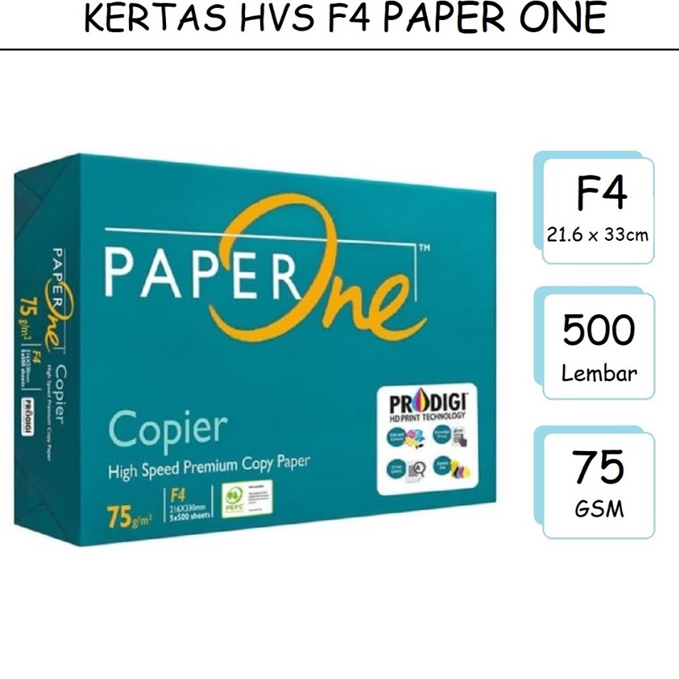

Terkini Kes HVS A4 F4 75Gram Kes PAPERONE Kes Fotocopy Print Paper PP Lite