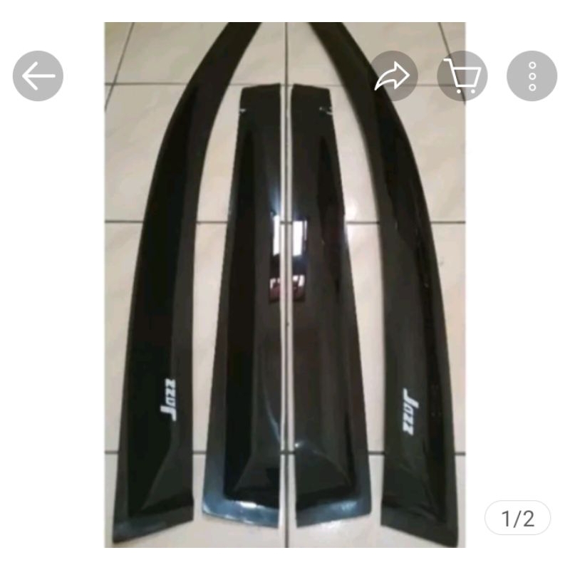 Talang air slim Honda Jazz Lama 2002/2003/2004/2005/2006