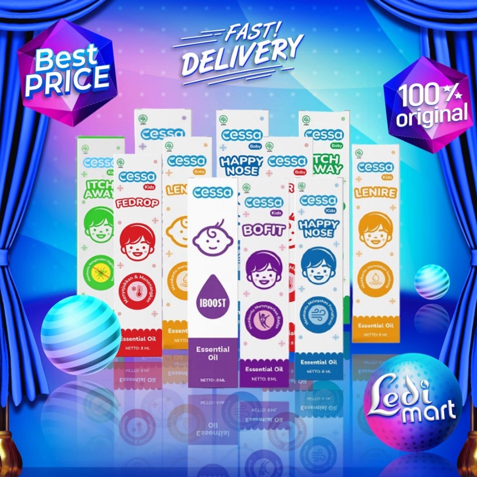 

Best Cessa Essensial Oil 8ml Baby Kids Natural Essential Oil Ledi Mart