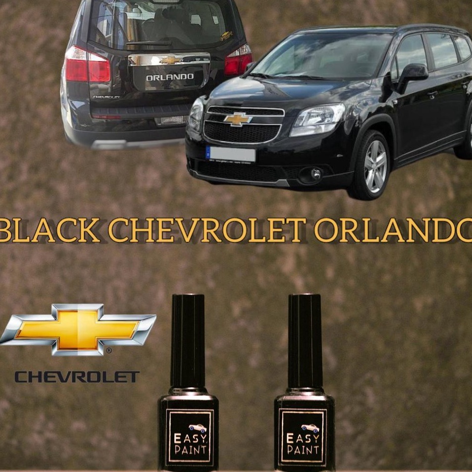 

Ready Stock Cat Black Metalic Chevrolet Orlando Hitam Metalik