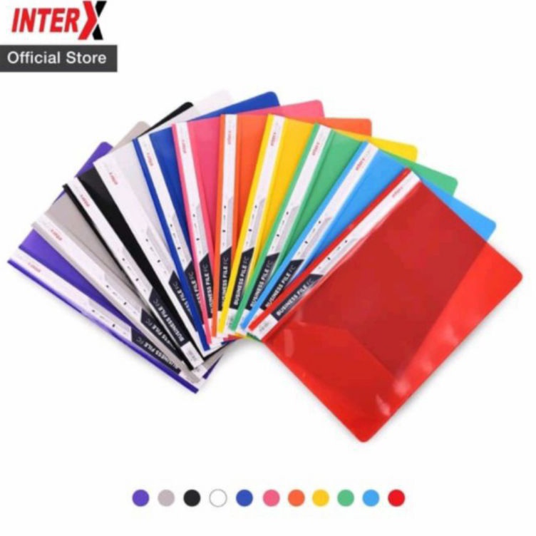 

Bussines File folio Inter X Kantong 12 Pcs Map Folder Inter X