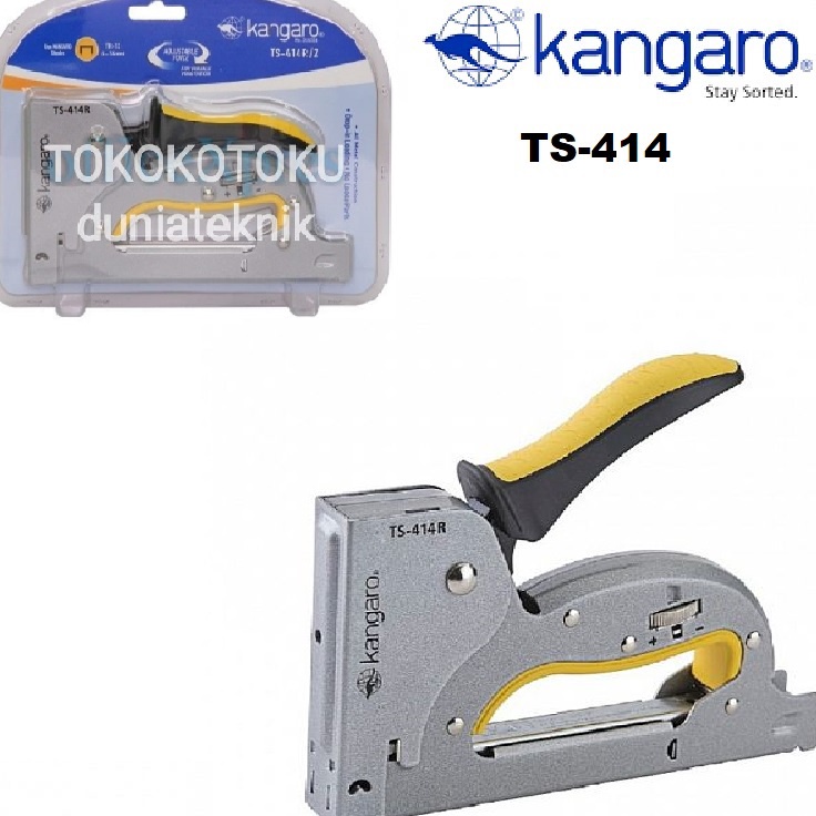 

Tacker Alat Staples Tembak Stapler Kangaro TS414 TS414