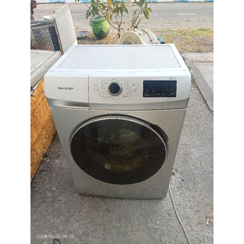 MESIN CUCI SHARP FRONT LOADING 7.5 KG SPAREPART LENGKAP