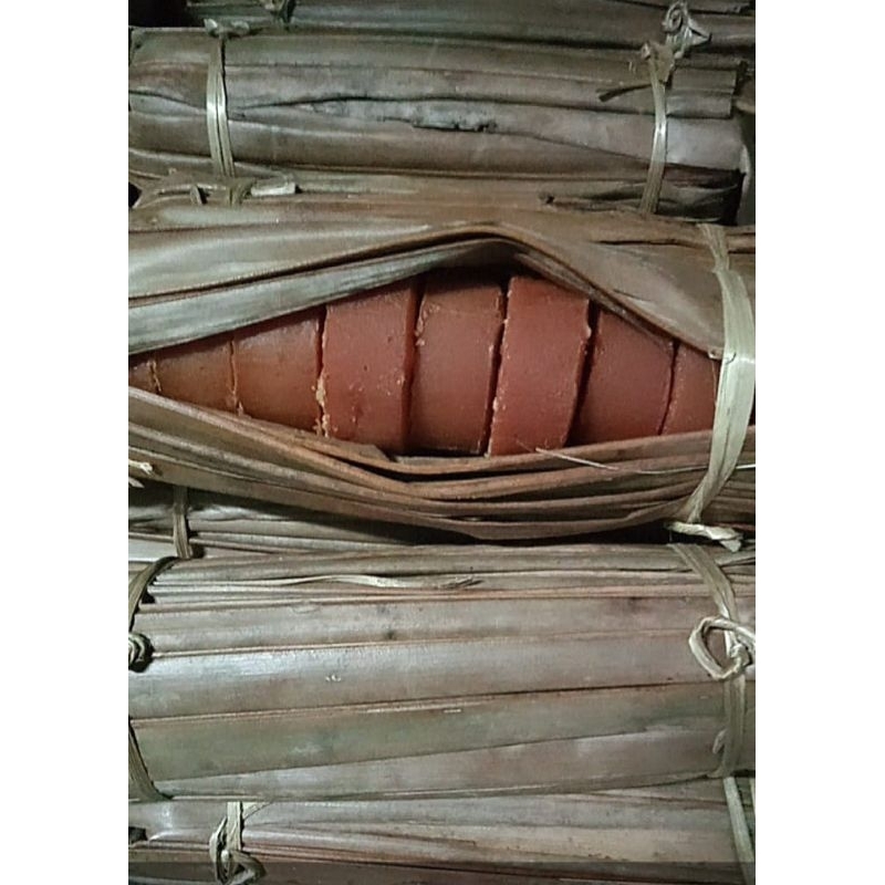 

Gula Aren Bungkus Daun 100% Asli Kawung/Nira