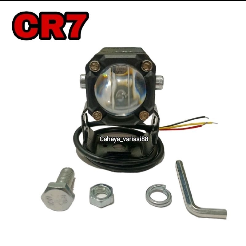 sew Cr7 Lampu Tembak Laser D2 mini /Lampu motor mobil universal