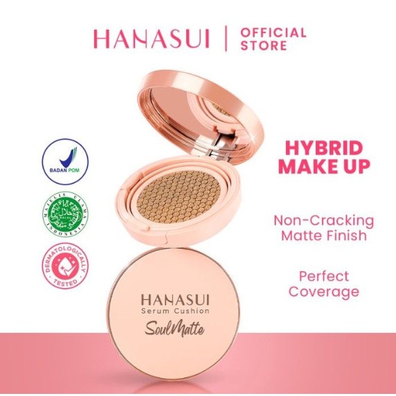 HANASUI SERUM CUSHION SOULMATTE 102 NATURAL