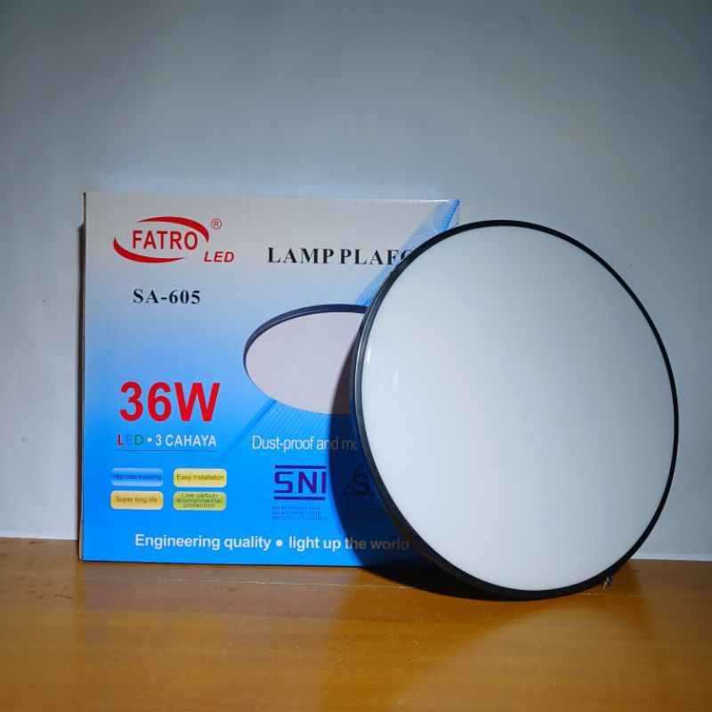 FATRO lampu plafon / baret 36 watt 3 warna cahay