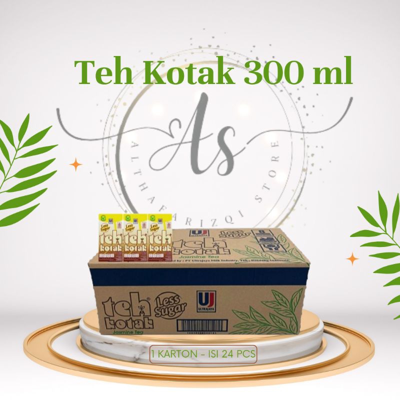 

ULTRA TEH KOTAK Less Sugar Jasmine Tea 24 x 300 ml - Karton