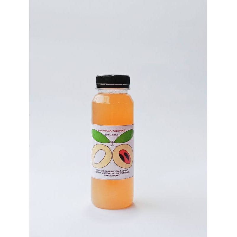 

Ayawata Nikiwar, Sari Pala Dari Kabupaten Teluk Wondama yang Dibuat Dari hasil Perasan Olahan Daging Pala Negeri, 250 Ml/botol