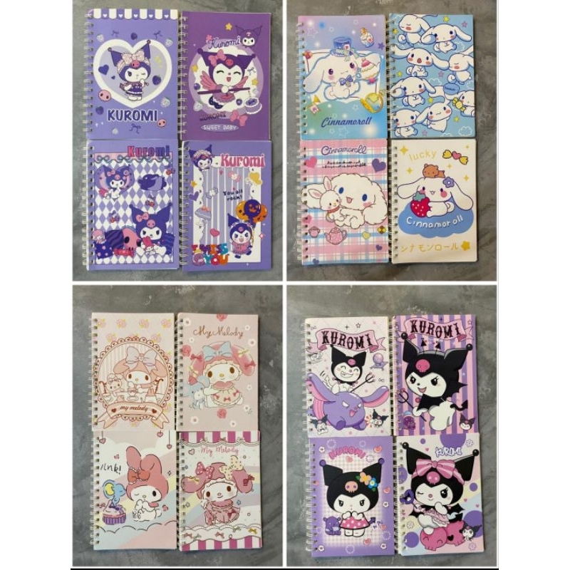 

Notebook jumbo motif sanrio kertas A5 1pcs