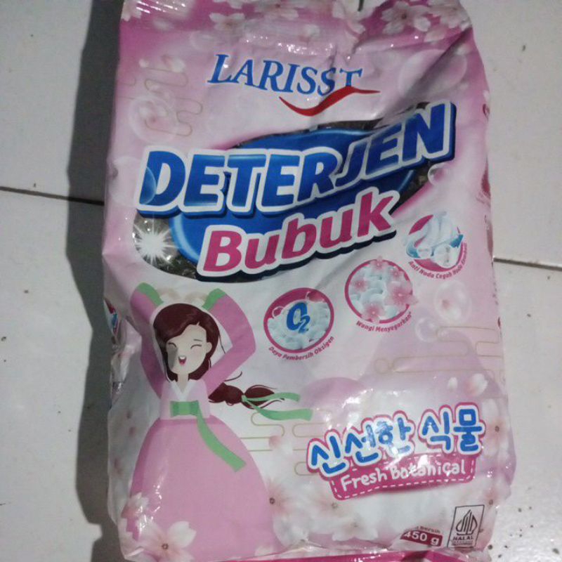 larisst deterjent bubuk 450gr