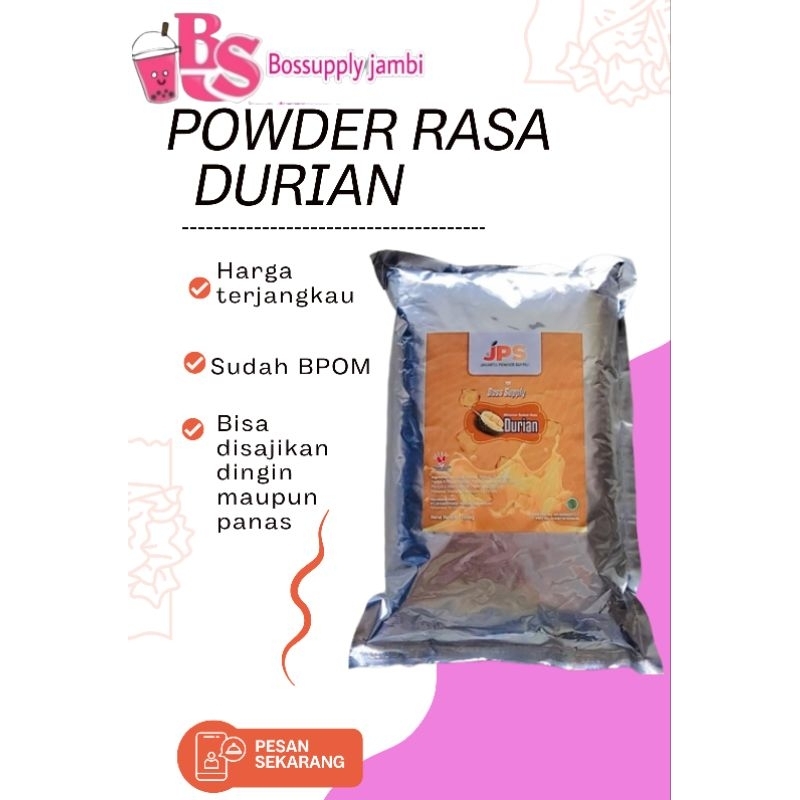 

powder minuman Durian