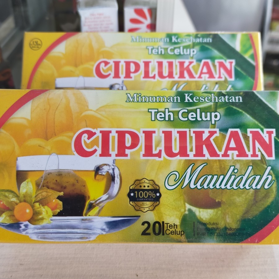 

Teh Celup Ciplukan Maulidah isi 20 kantong Organik Alami