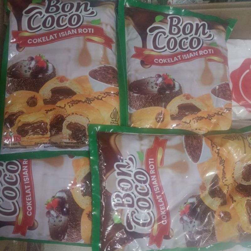 

selai coklat boncoco FILLING 1KG/cokelat isian roti burger