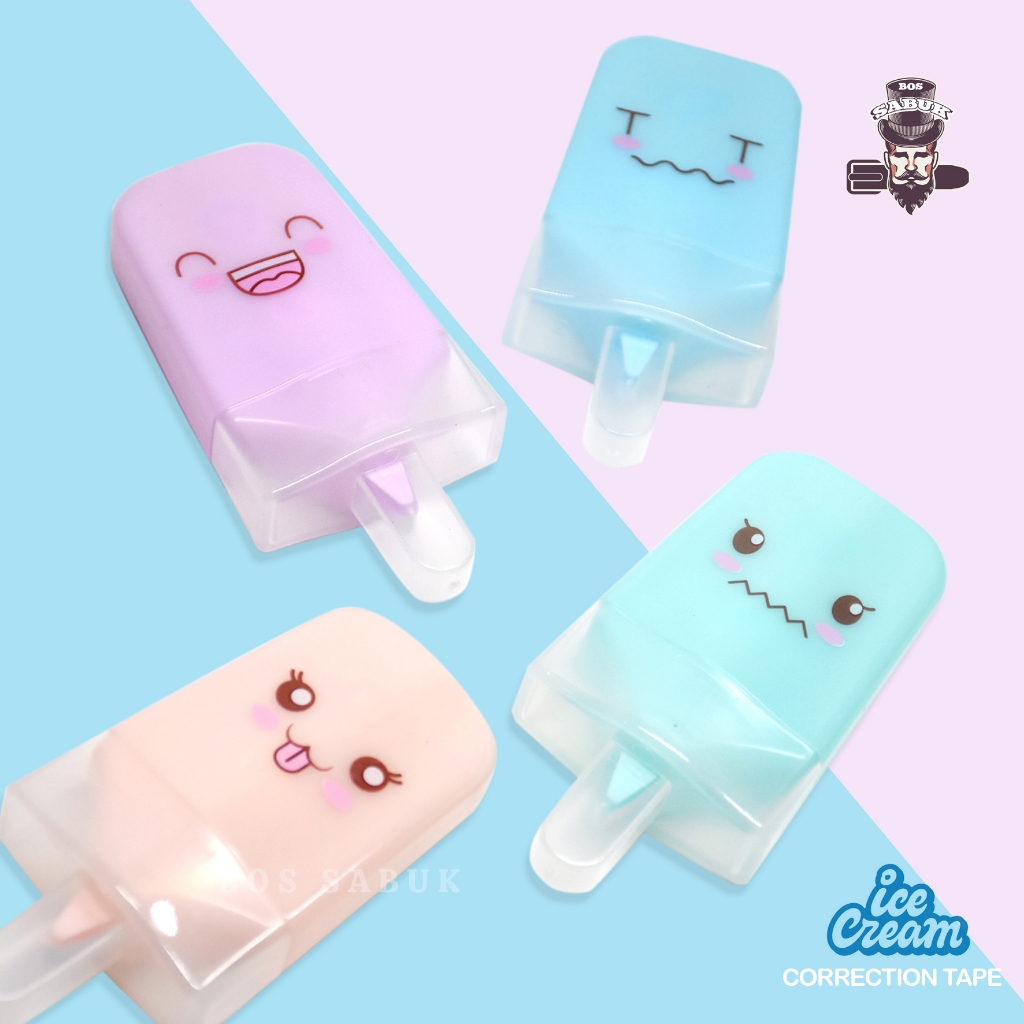

Correction Tape Ice Cream Tip- Ex Karakter Ice Cream CS-4835 - BS4015